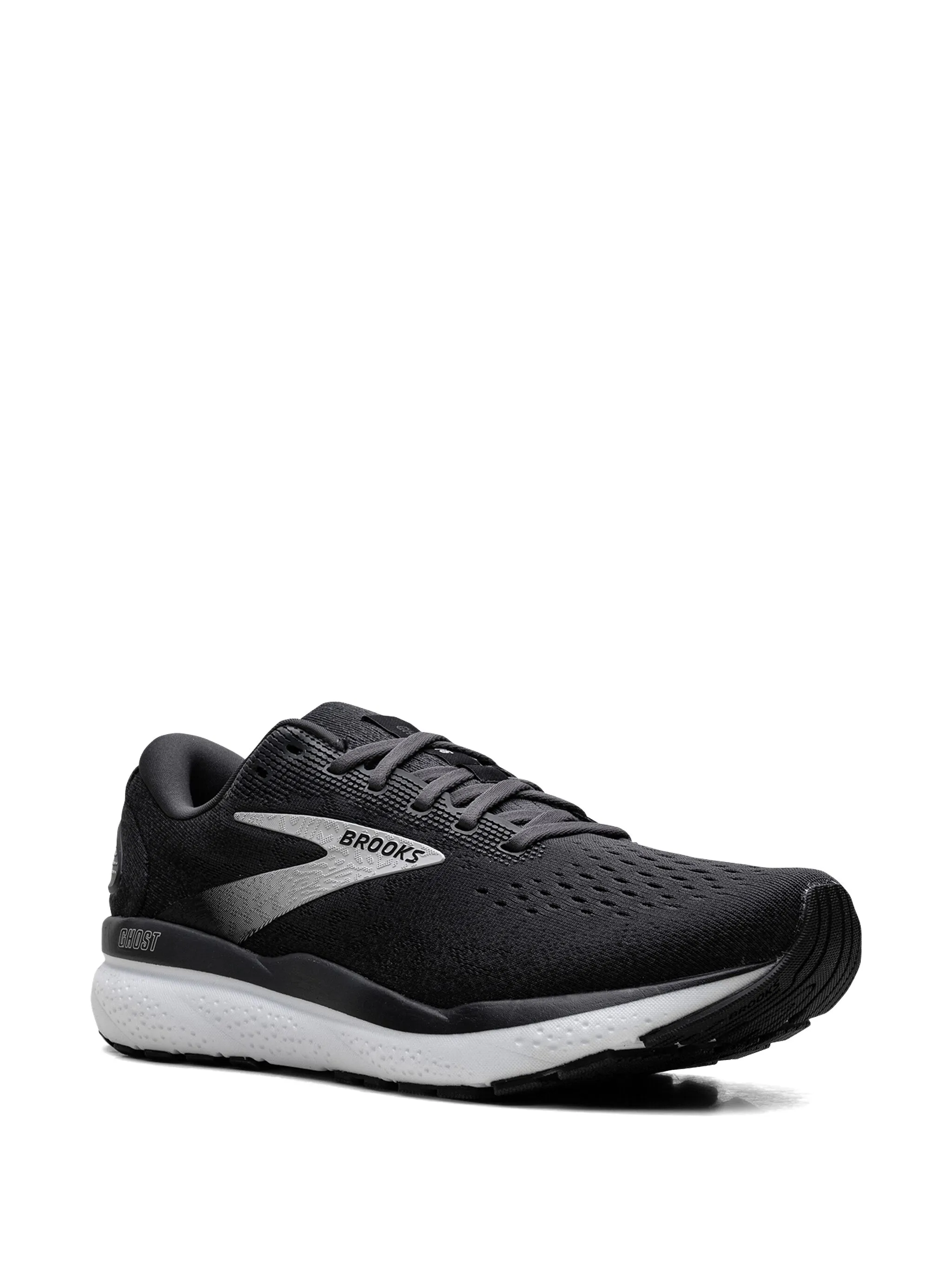 Кроссовки Ghost 16 Black/Grey/White Brooks, черный — фото 2
