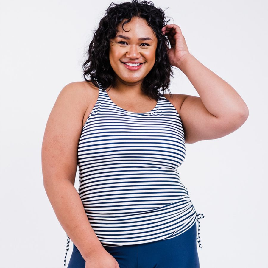 

Купальник-танкини Maya больших размеров: верх со съемными чашечками и плавки Calypsa, Navy sunshine sails, Синий, Купальник-танкини Maya больших размеров: верх со съемными чашечками и плавки Calypsa, Navy sunshine sails