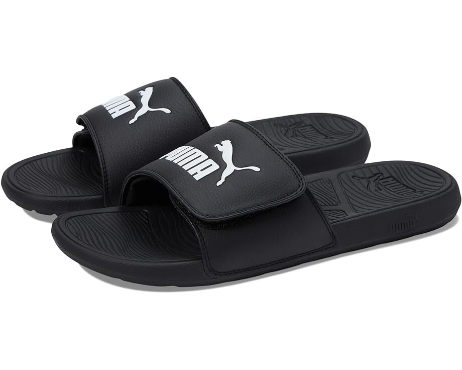 

Сандалии PUMA Cool Cat 2.0 Hook-and-Loop, цвет Puma Black/Puma White