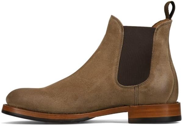 Мужские ботинки Frye Dylan Chelsea, Mushroom - Hendricks Suede Leather — фото 3
