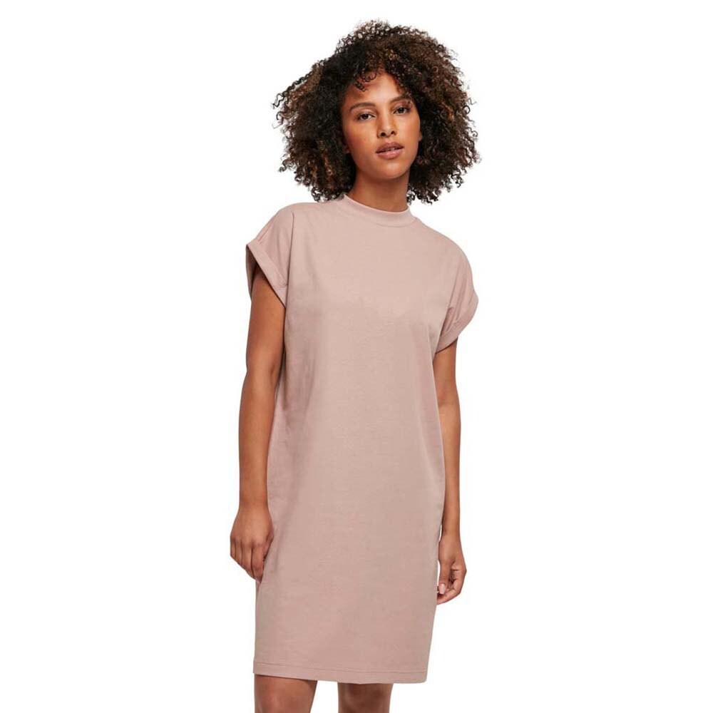 

Короткое платье Build Your Brand Extended Short Sleeve, розовый