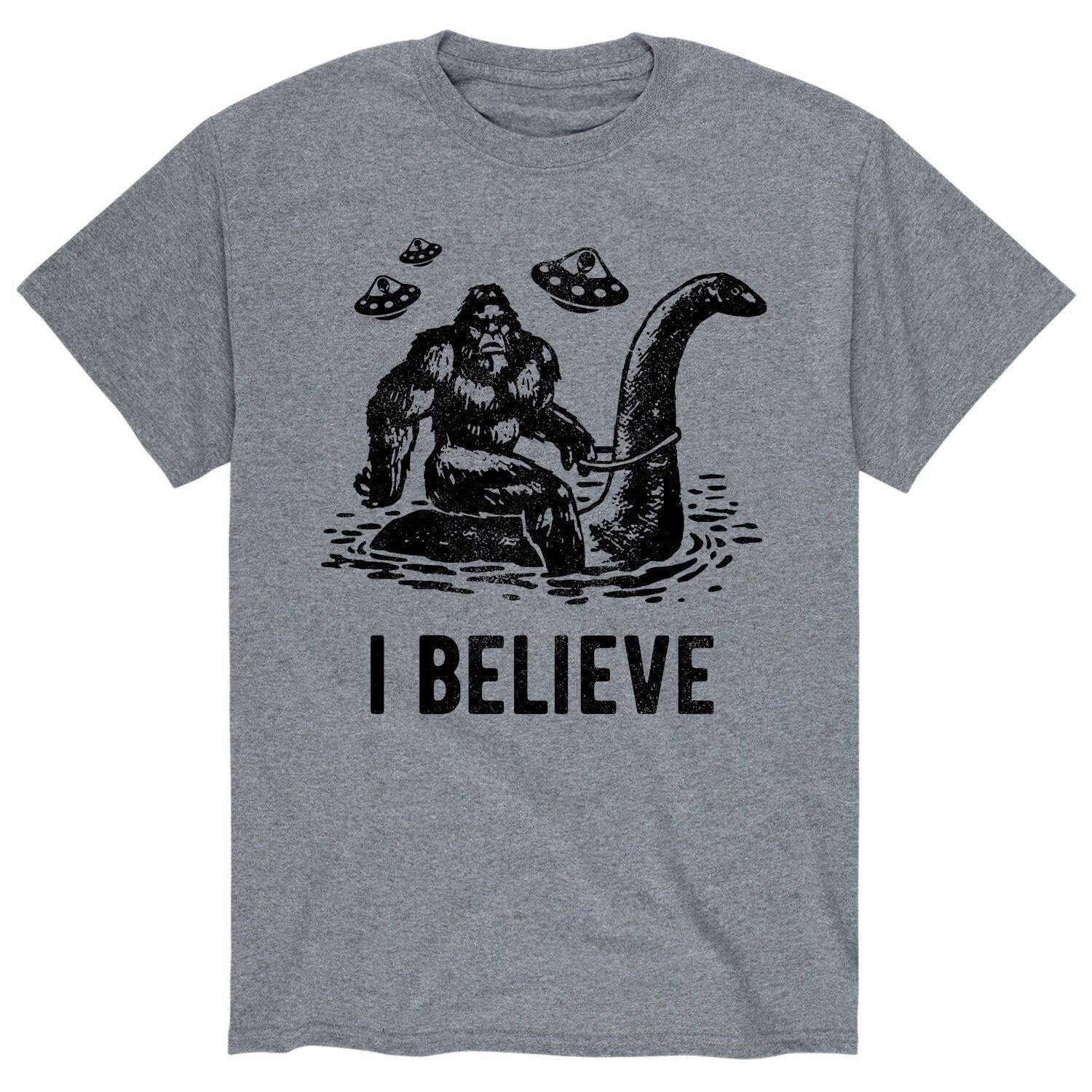 

Мужская футболка I Believe Licensed Character
