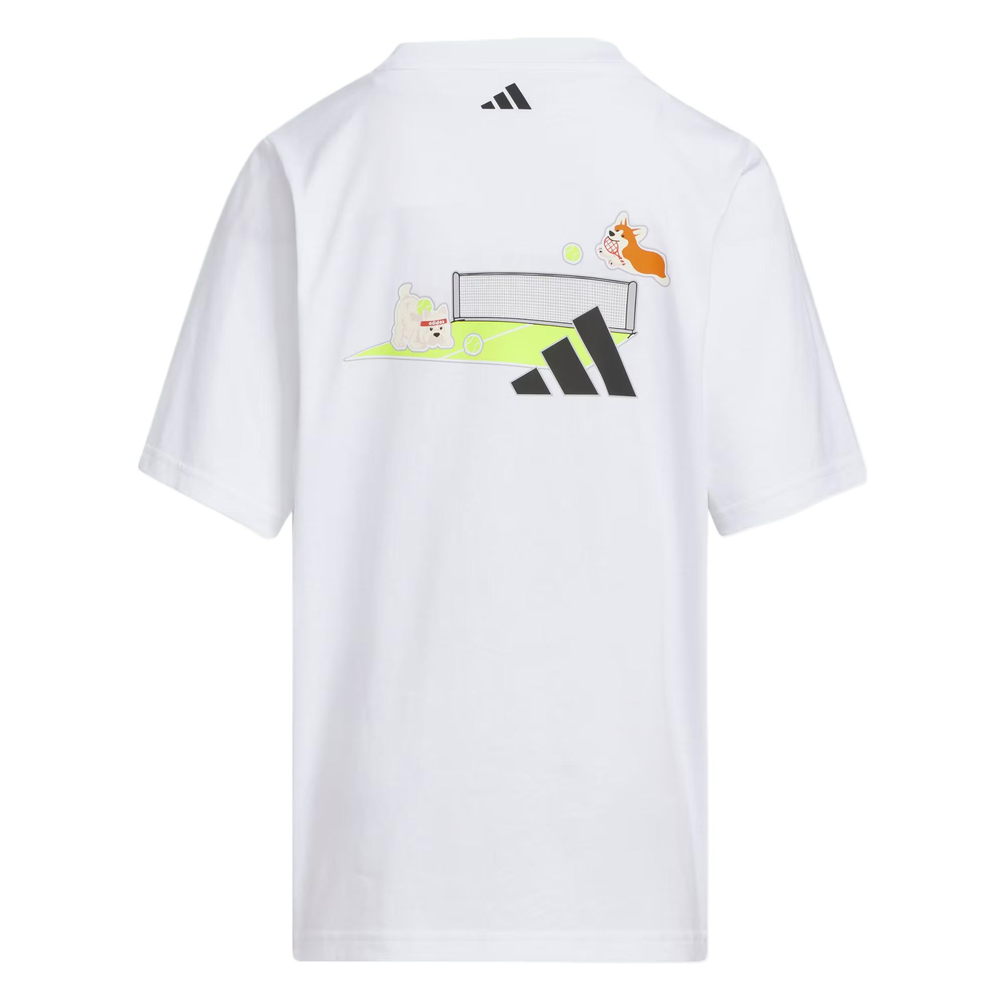 Adidas Повседневная спортивная одежда white black для детей 3-7 лет — фото 4