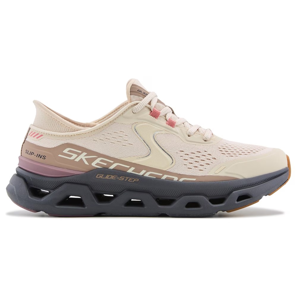 Кроссовки Slip-Ins glide-step altus sneaker Skechers, tan/grey — фото 2