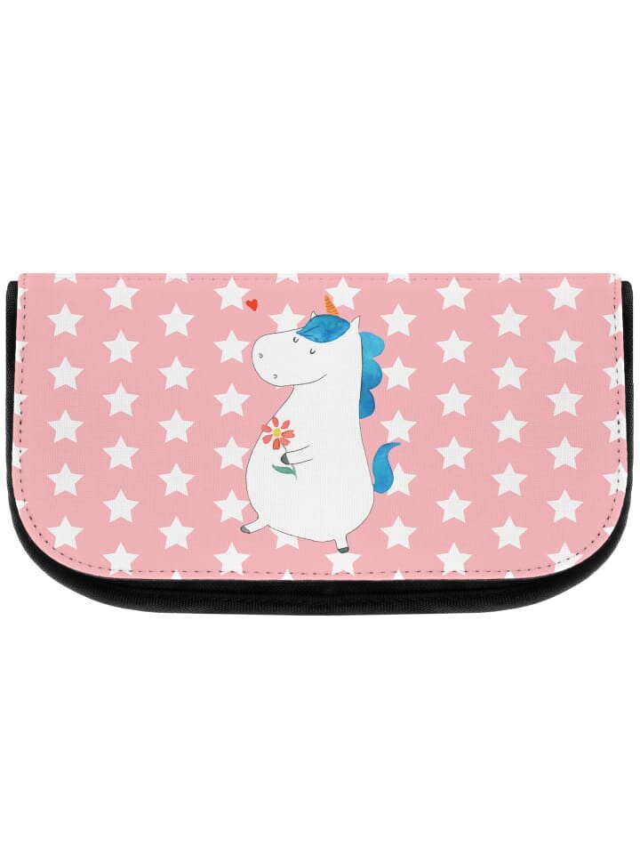

Косметичка Mr & Mrs Panda Einhorn Spaziergang ohne Spruch, цвет rot pastell