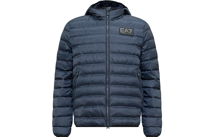

Куртка пуховая мужская EA7 EMPORIO ARMANI синяя, Синий, Куртка пуховая мужская EA7 EMPORIO ARMANI синяя