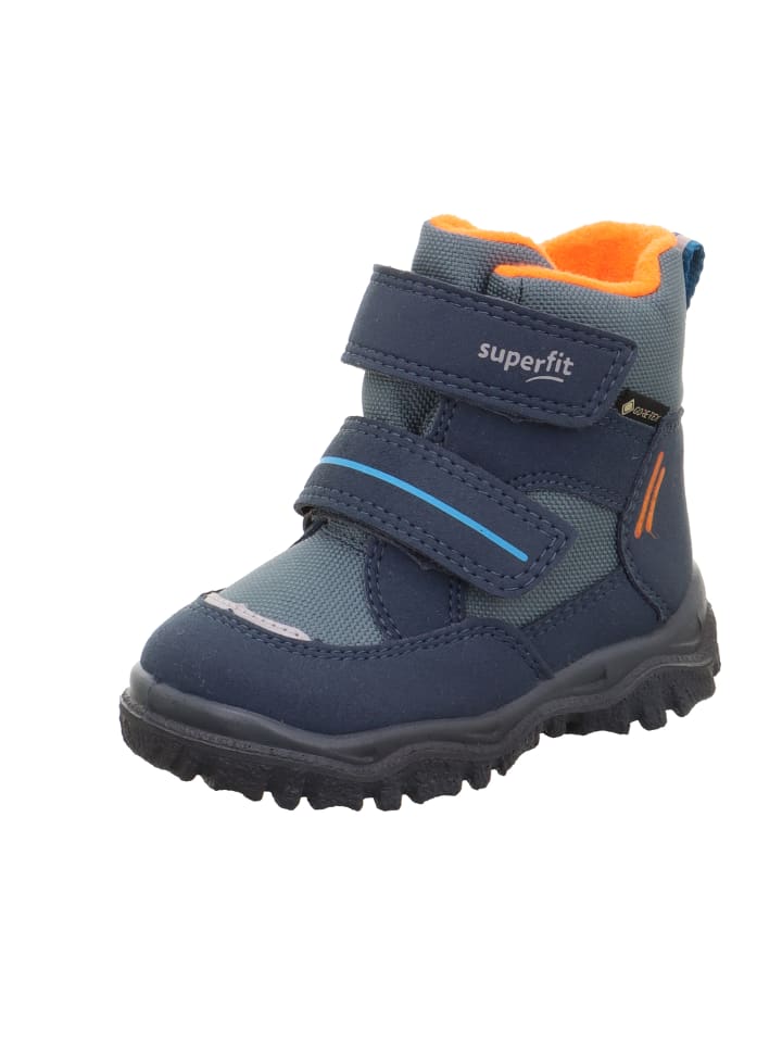 

Зимние ботинки HUSKY1 синего/оранжевого цвета superfit
