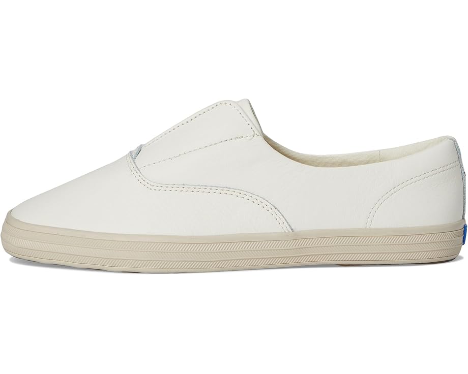 Кроссовки Keds Keds Champion Square Toe Slip-On, цвет Snow White Soft Leather — фото 4