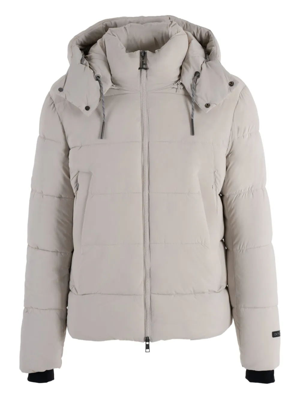 

Пуховик со съемным капюшоном On The Bund, серый