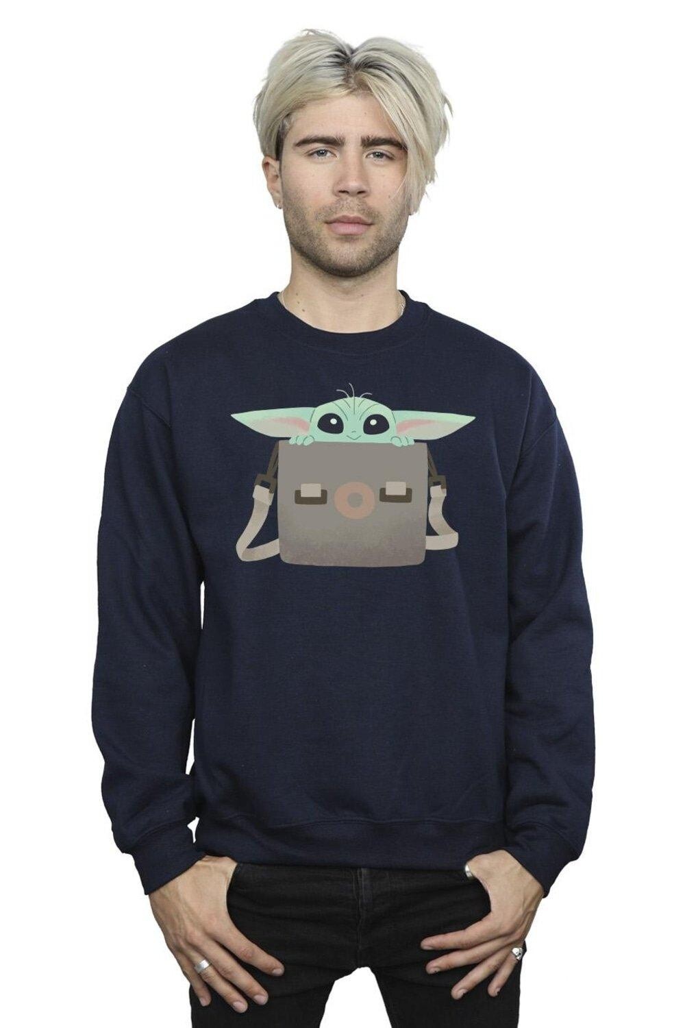 

Толстовка для багажа Mandalorian Grogu Star Wars, темно-синий