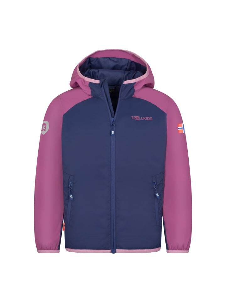 

Куртка Trollkids Halsafjord, цвет violet blue