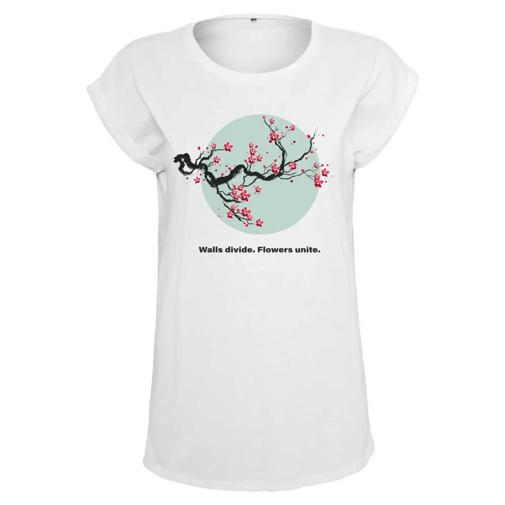

Футболка с коротким рукавом Mister Tee Flowers Unite, белый