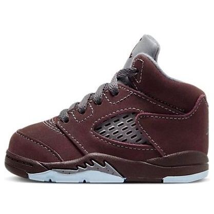 

Кроссовки 5 ретро Air Jordan, бордовый