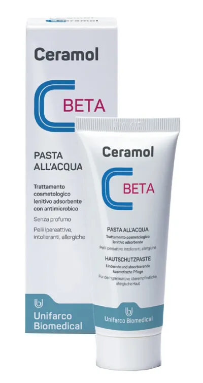 

Ceramol Beta Water Paste успокаивающее и впитывающее действие 75 мл