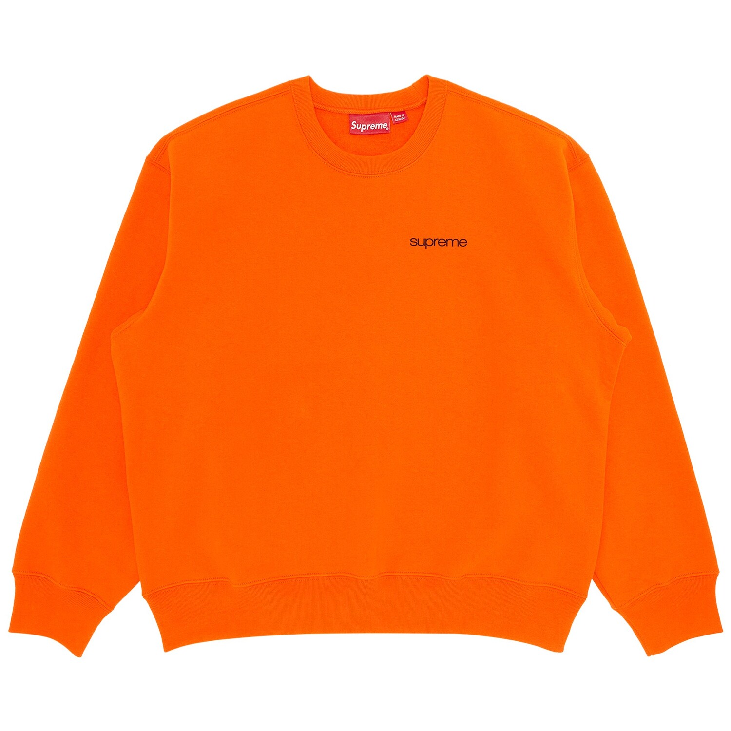 

Крюнек Supreme NYC Темно-оранжевый