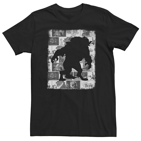 

Футболка Big & Tall с принтом "Красавица и чудовище" Disney