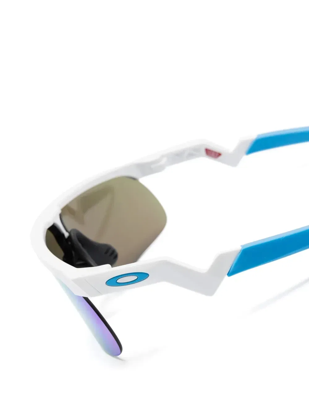 Солнцезащитные очки-маска Resistor Oakley, белый — фото 3