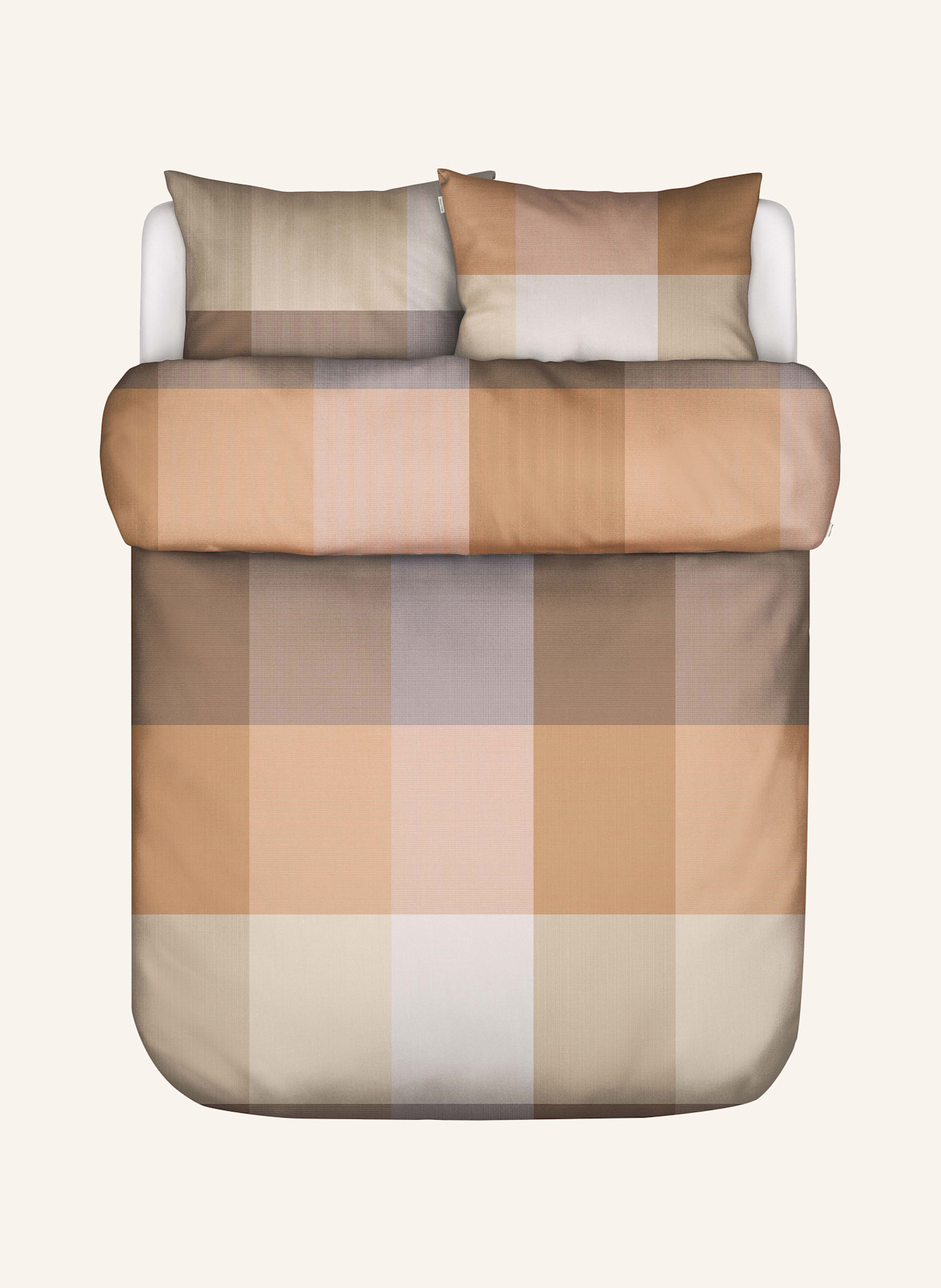 

Постельное белье Marc O'Polo ERLIV, цвет hellorange/braun/beige