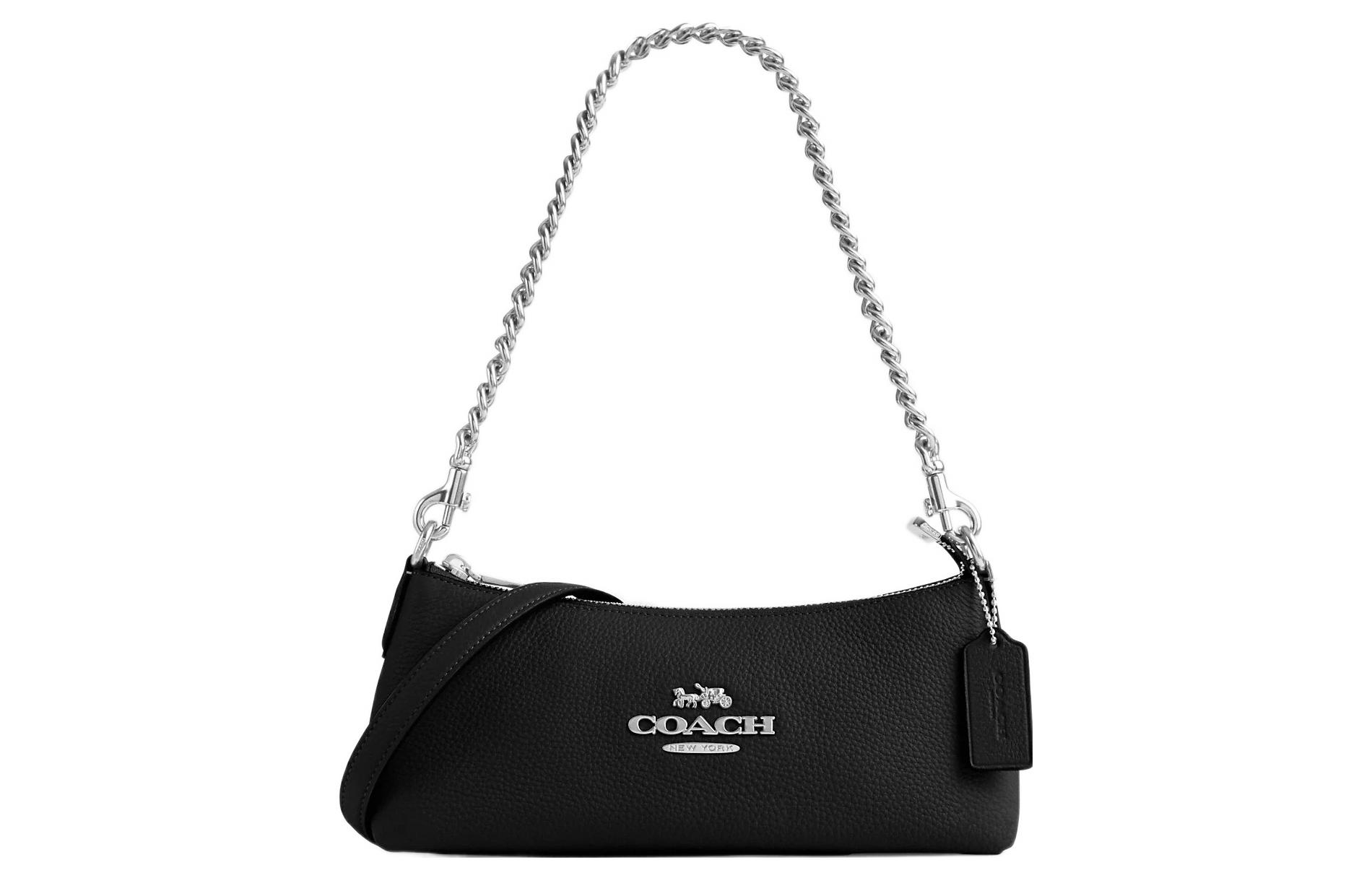 

COACH Кожаная сумка через плечо с текстурой