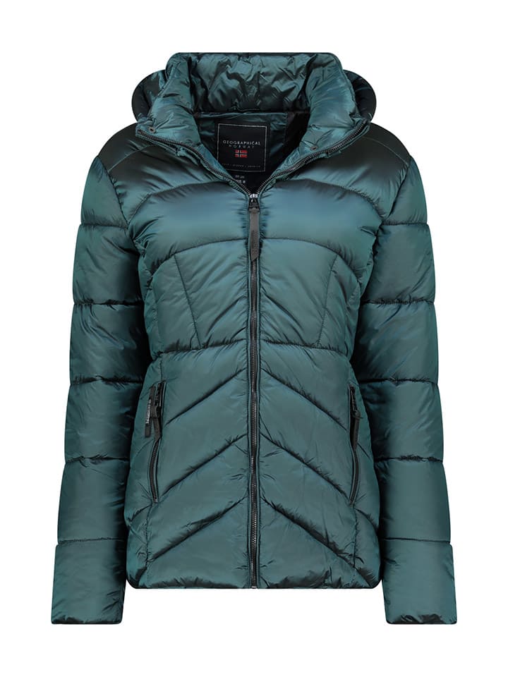 

Зимняя куртка "Бланш" темно-зеленого цвета Geographical Norway