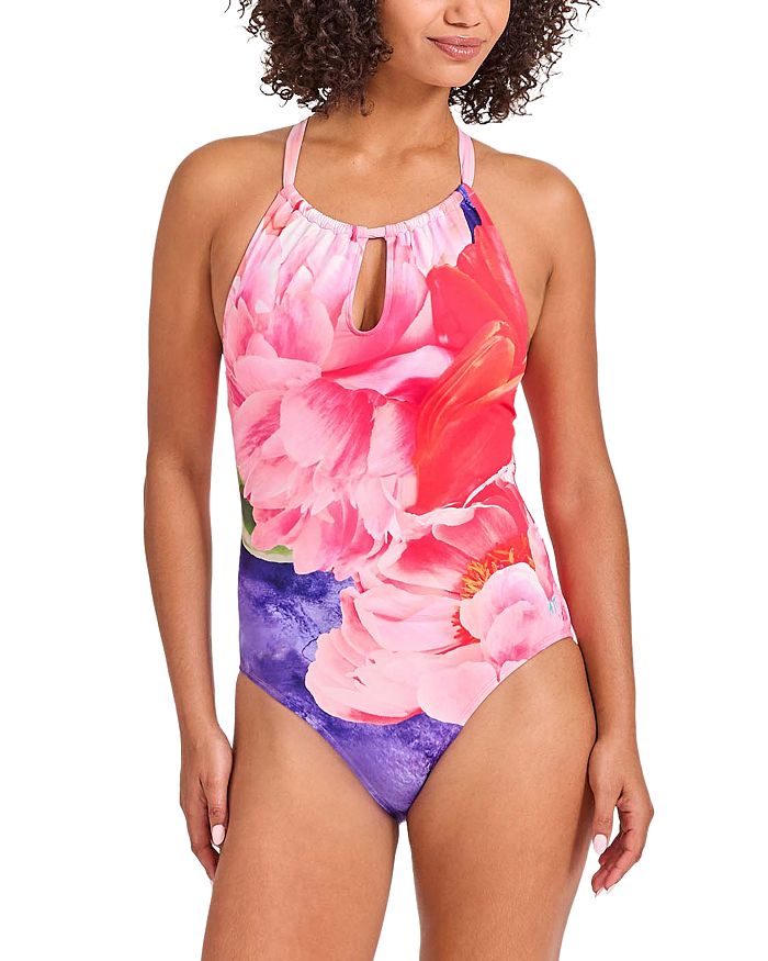 

Купальник Artist Series One Piece Tommy Bahama, розовый