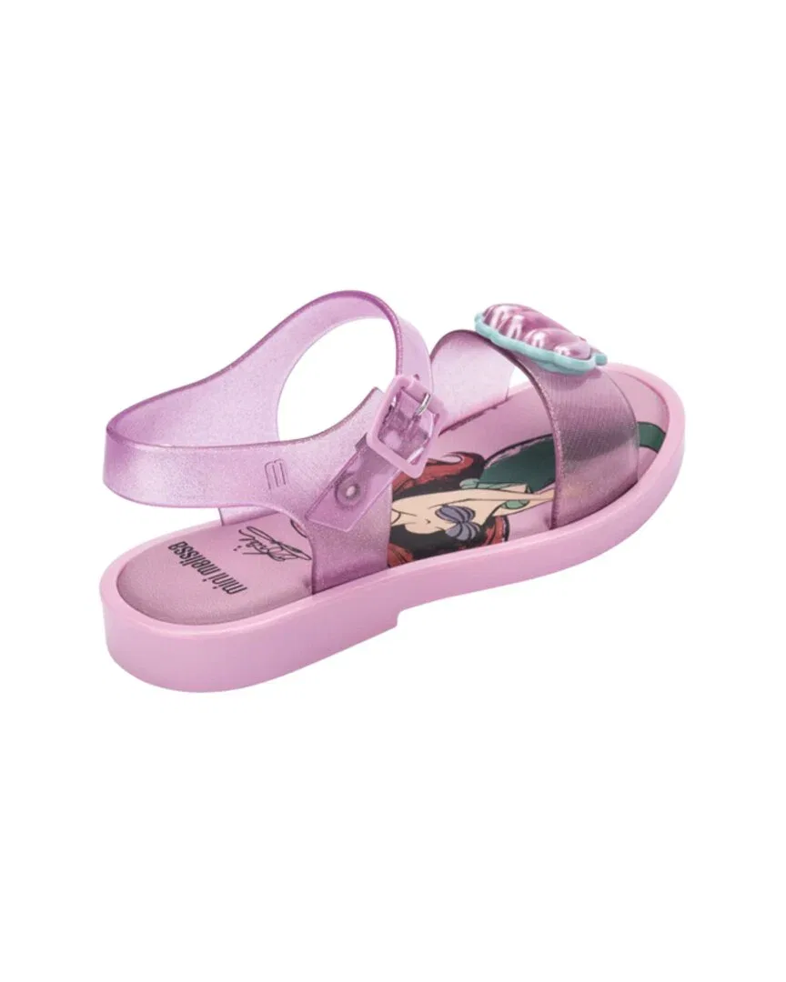 Детские сандалии Mini Melissa Mar + Disney, розовый — фото 2
