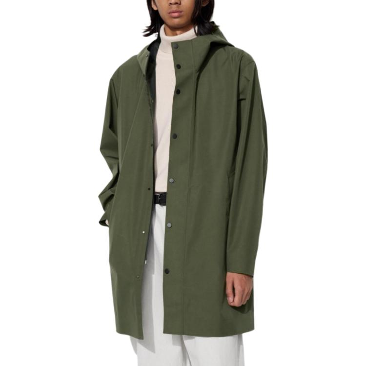 

UNIQLO Куртка мужская оливковая, Olive