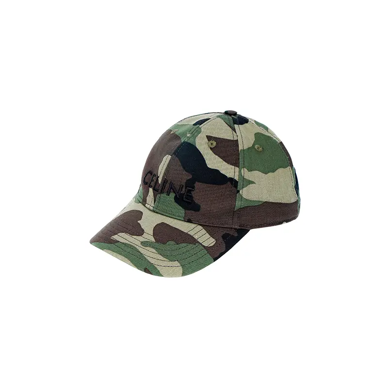 

CELINE Бейсболка унисекс камуфляж, Camouflage