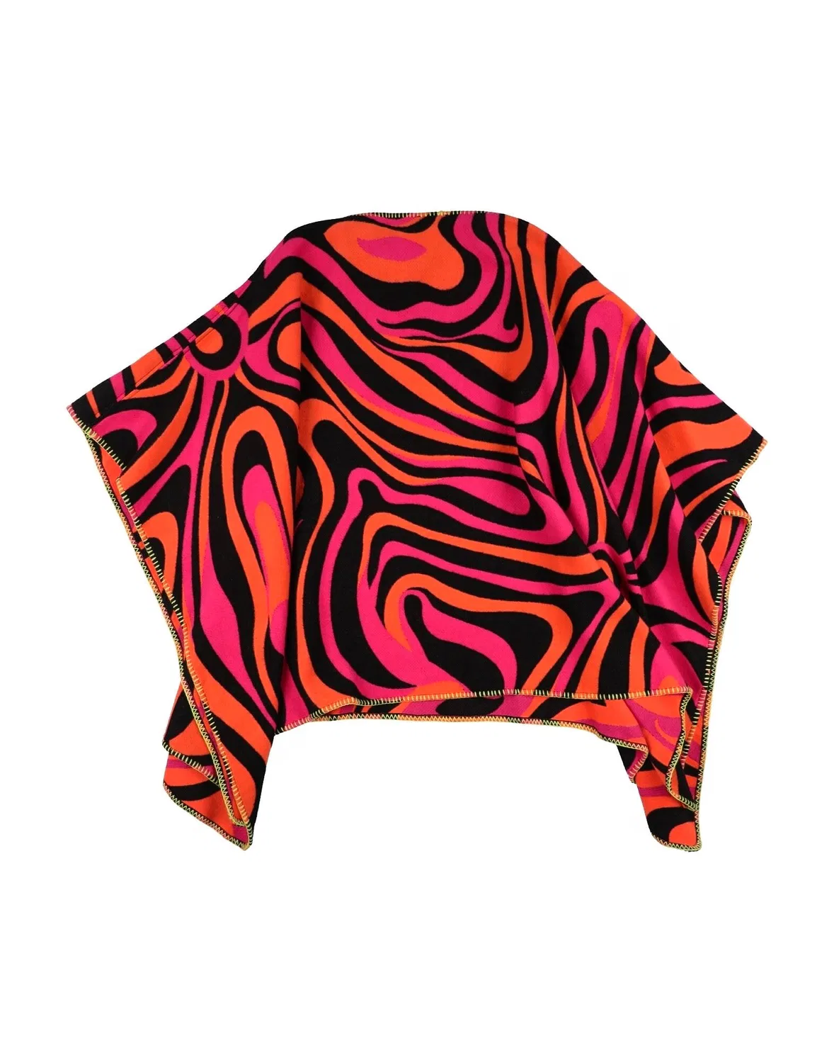 Пончо PUCCI фуксия — фото 2