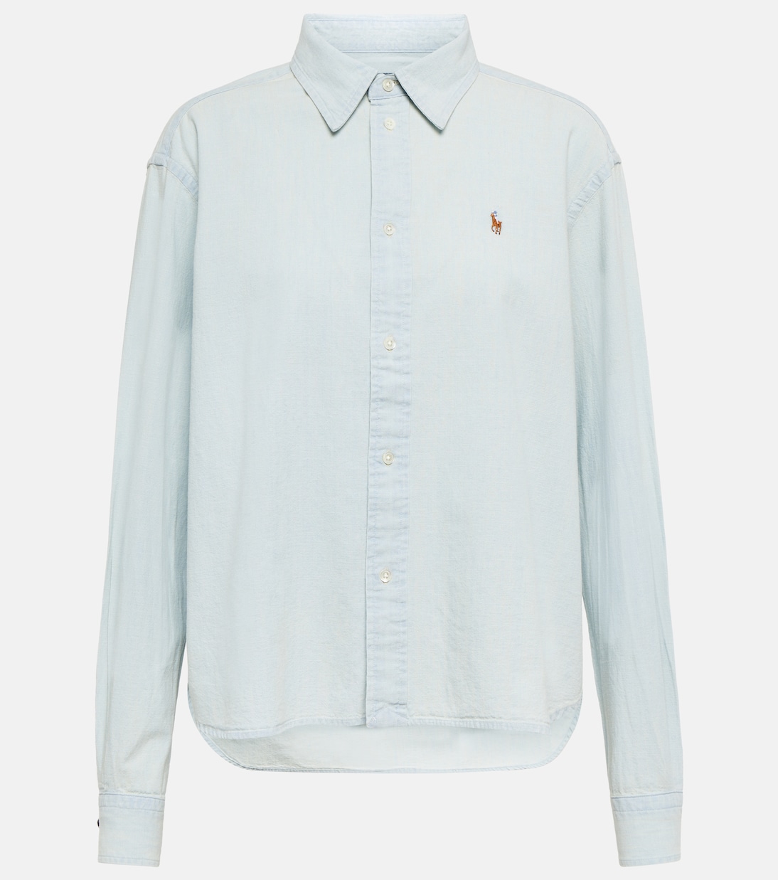 

Рубашка из хлопковой шамбре Polo Ralph Lauren, Chambray