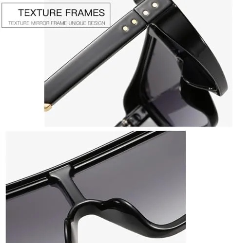 

Винтажные квадратные солнцезащитные очки в стиле панк для мужчин и женщин, модные цельные солнцезащитные очки для женщин, ретро-очки коричневого цвета MTZJH, Yellow