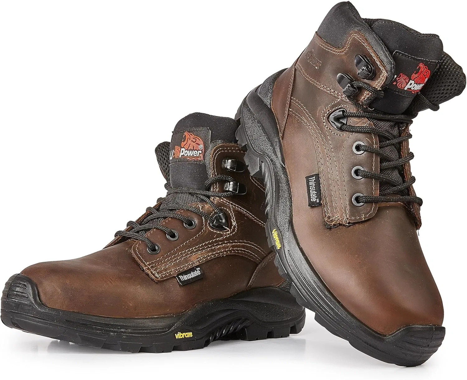Ботинки UPOWER Unisex Iron RS S S3s CI Hi Hro Fo SrSafety Shoes, Black — фото 4