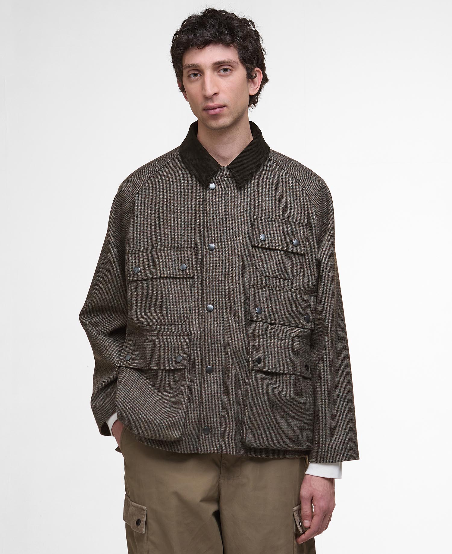 

Куртка Barbour Editor Wool, Olive Check