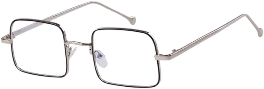 

Солнцезащитные очки в стиле ретро 2027 года из сплава, квадратной формы, для женщин и мужчин, винтажные, маленькие, прямоугольные, с прозрачными линзами цвета океана MTZJH, C11