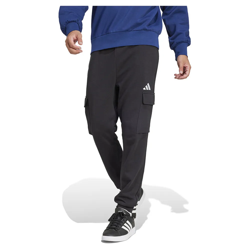 

Джоггеры adidas Essentials Feelcozy French Terry Cuffed, черный