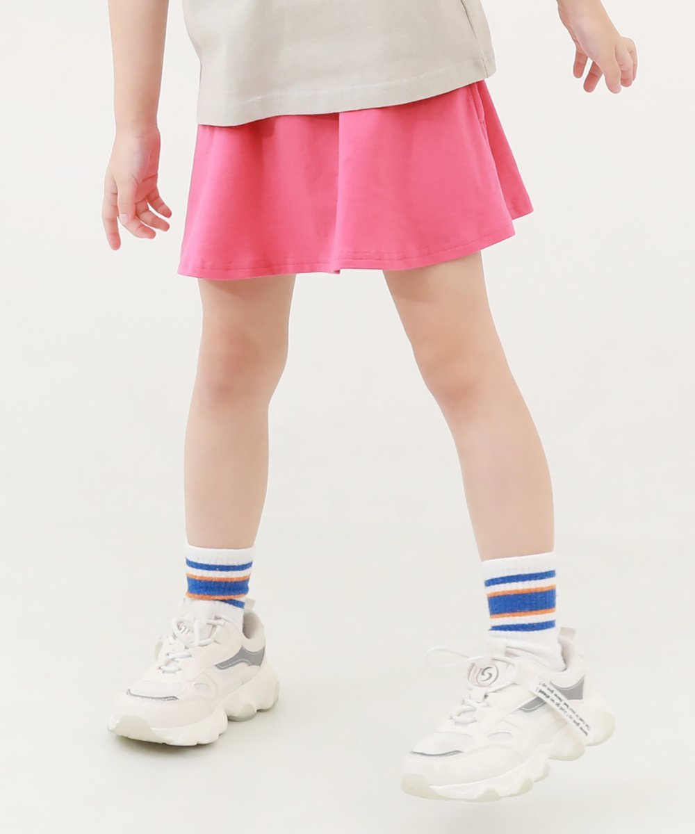 Юбка Однотонные юбки длиной 1/4 Devirock, Cherry Pink