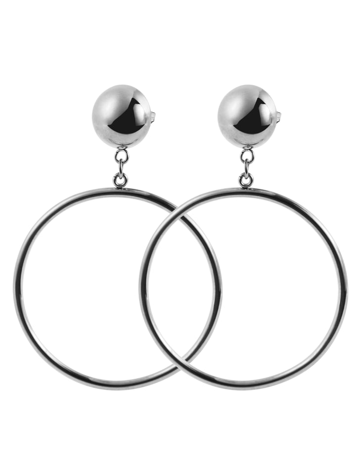 

Adeliás Женские серьги - серьги из нержавеющей стали серебристого цвета