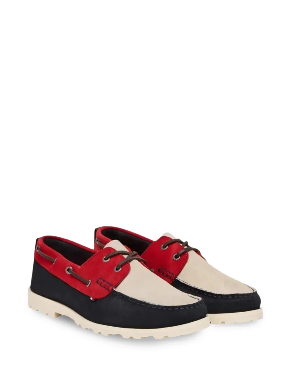 Замшевые лодочные туфли Tommy Hilfiger, черный — фото 2