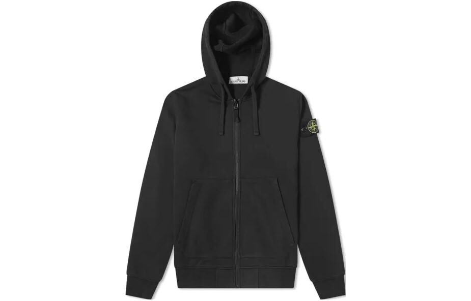 

Толстовка мужская черная Stone Island, черный