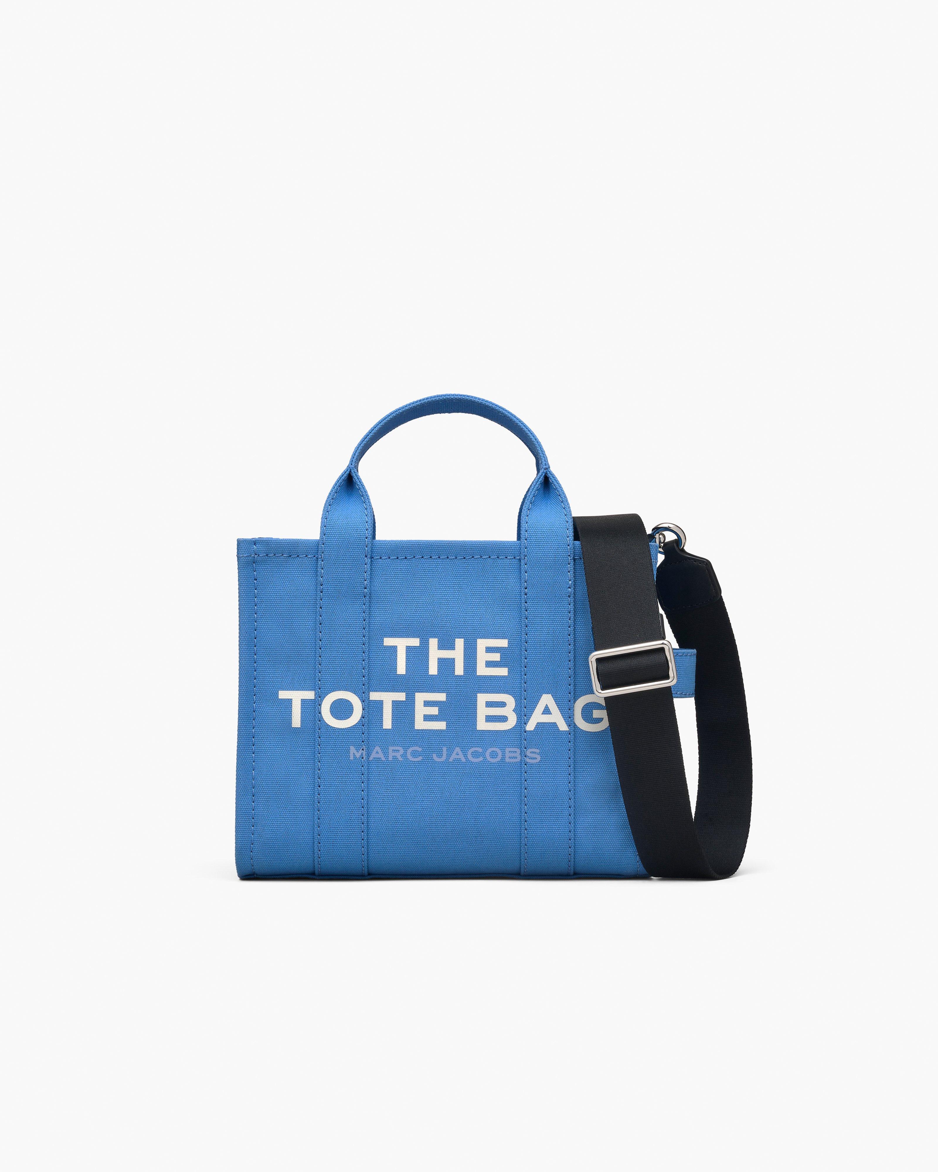 

Маленькая холщовая сумка-тоут Marc Jacobs, цвет Spring Blue, Синий, Маленькая холщовая сумка-тоут Marc Jacobs, цвет Spring Blue