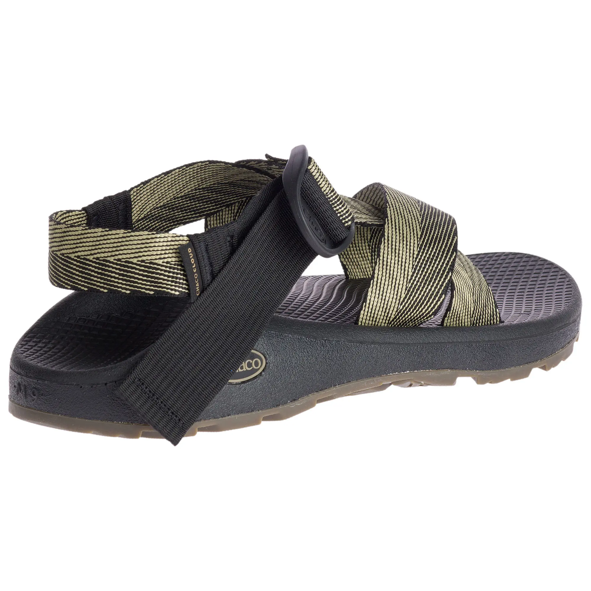 Мужские сандалии Mega Z/Cloud с широким ремешком и мягкой подкладкой Chaco, Odds Black — фото 2
