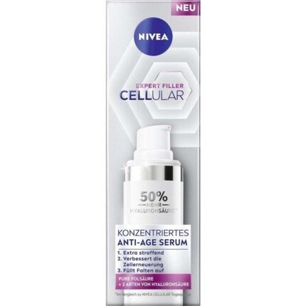 

NIVEA Expert Filler Cellular Концентрированная антивозрастная сыворотка 40 мл