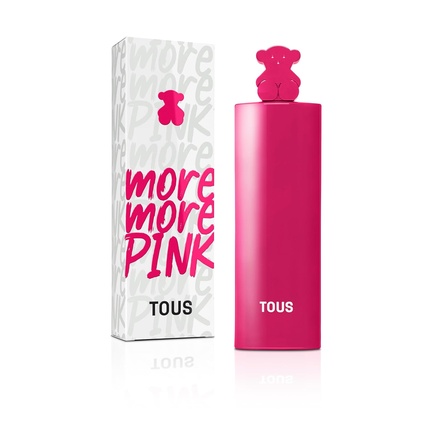 

Tous More More Pink Eau De Toilette For Women Fruity Floral Scent 90ml With Sprayer