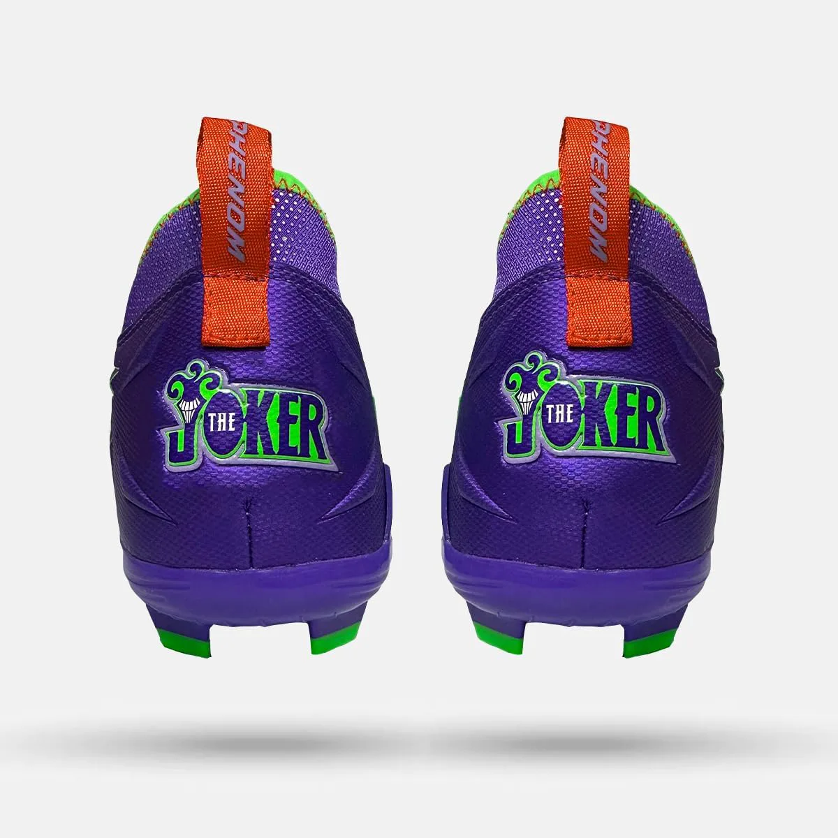 Футбольные бутсы Phenom Elite Classic «The Joker» - Quantum Speed | Фиолетовое издание DC | Легкие бутсы для максимальной скорости для мужчин и детей, фиолетовый — фото 4