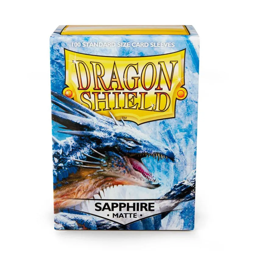 

Стандартные рукава – матовый сапфир (100), Dragon Shield - Card Sleeves - Standard Matte