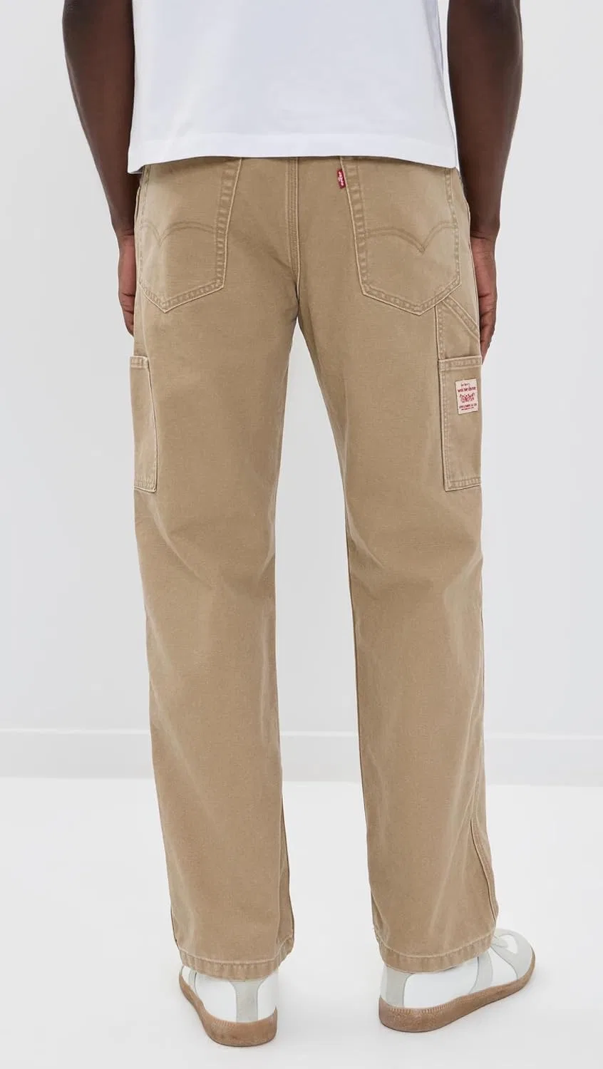Джинсы Levi's 568 Loose Straight Carpenter, тигровый глаз — фото 3