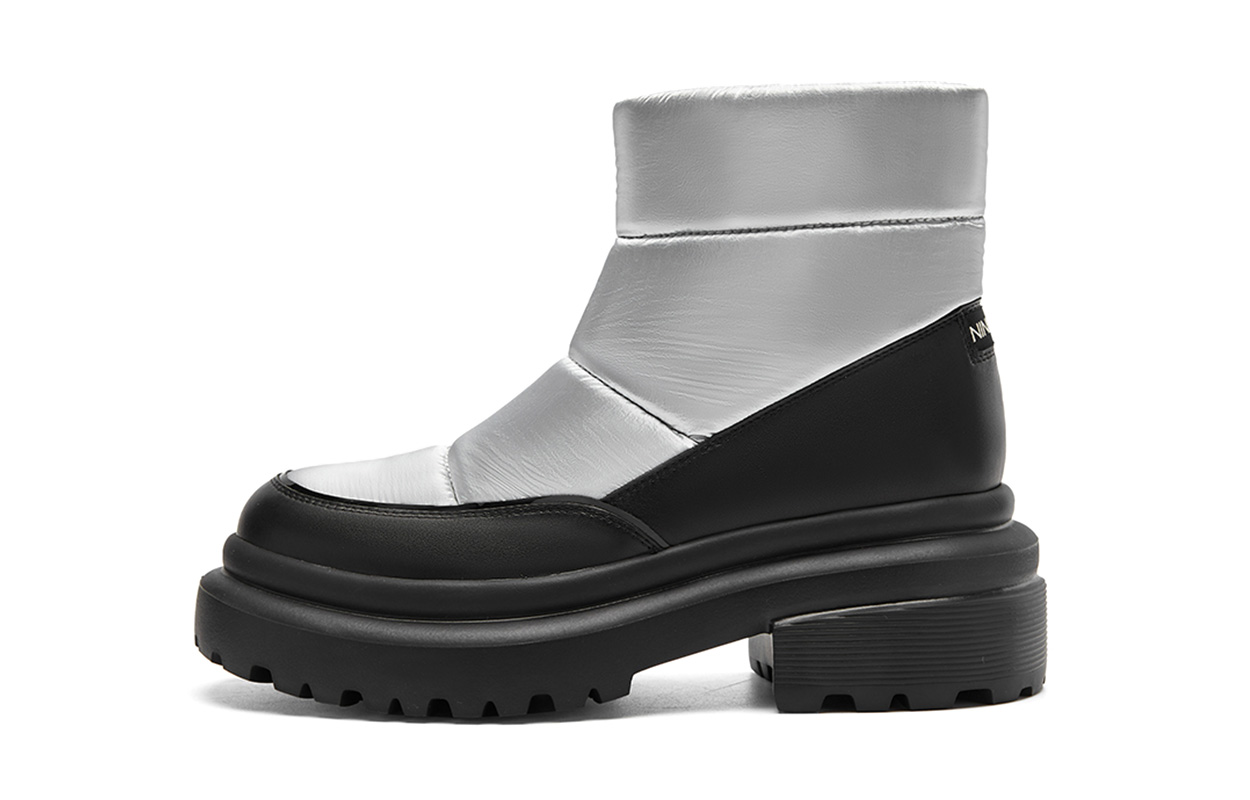 Ботильоны женские 6,5 см NINE WEST, Black Silver