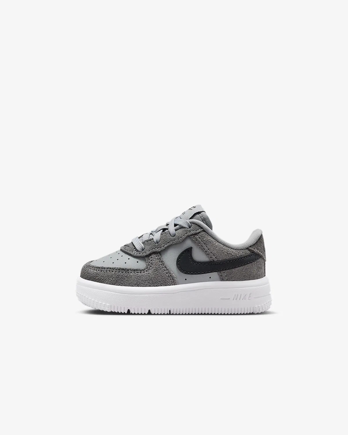 Детские кроссовки Nike Force 1 Low Essential+, Light Smoke Grey/Smoke Grey/Dark Smoke Grey