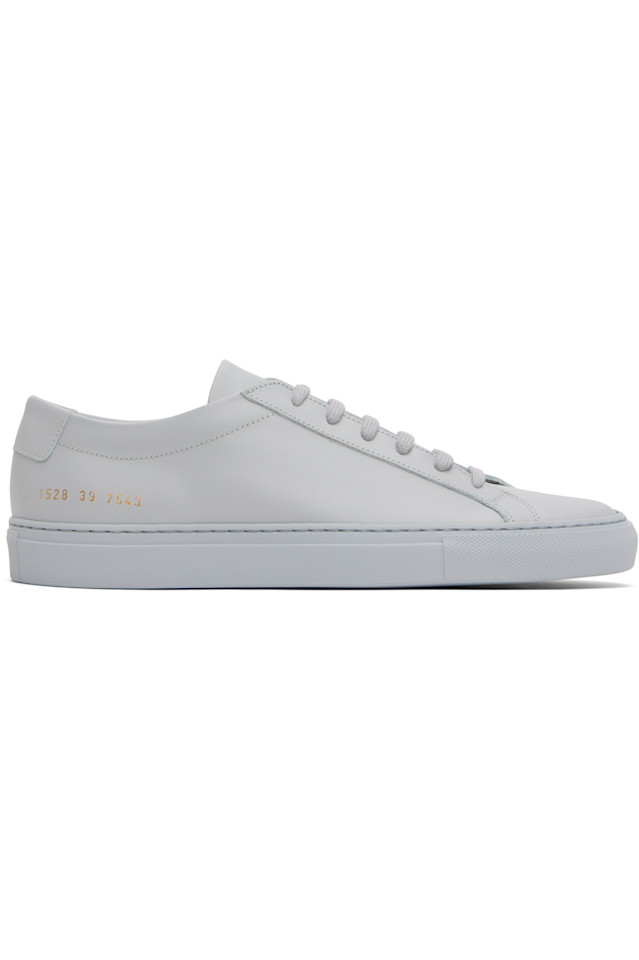 

Оригинальные кроссовки Achilles low Common Projects, серый