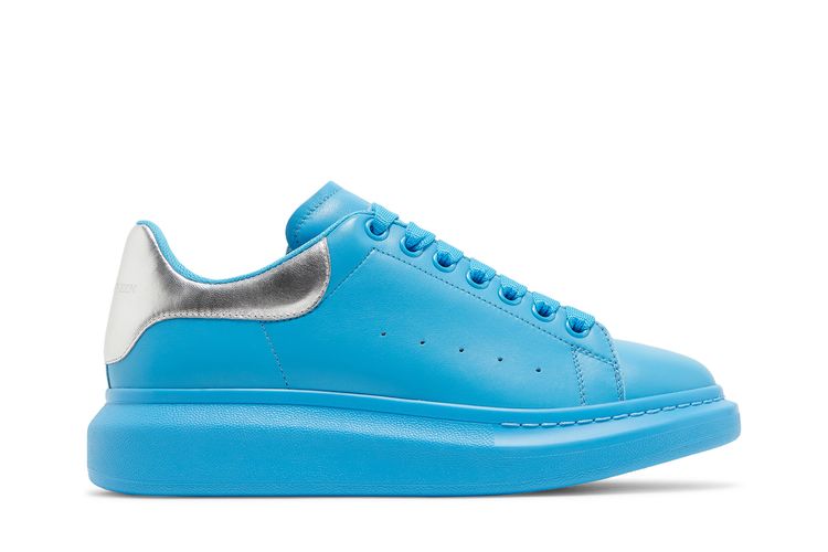

Кроссовки Alexander McQueen Oversized Sneaker 'Painter Blue Silver', синий